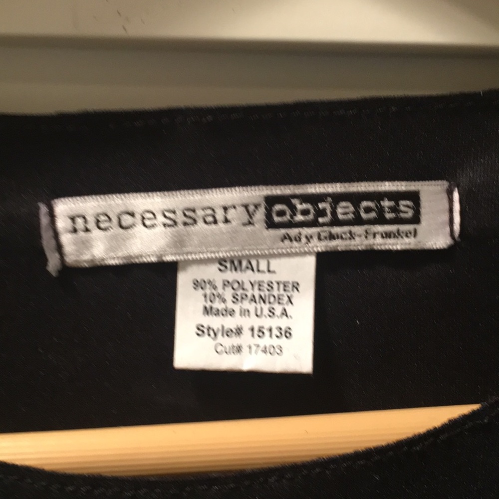 Necessary Objects Ruffled Scuba Blouse - image 4